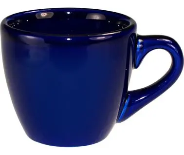 International Universal Tableware Cancun Stoneware Cobalt .D. Cup (3.5oz), Cobalt Blue, Quantity: 36 pieces, CA-35-CB Inte...
