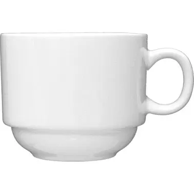 International Wide Tableware Phoenix Bone China Stacking Cup (8oz), Bone China, Quantity: 36 pieces, PH-1 International Ta...