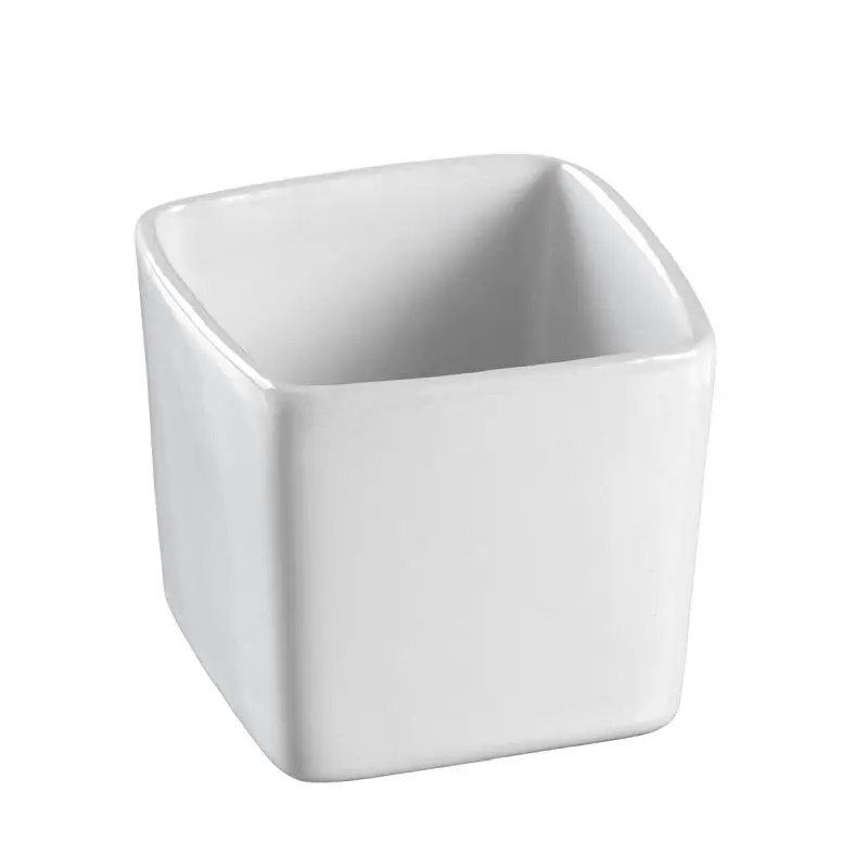 Solia Ceramic Cube Mini Dish 2 oz, Master Pack 144 Items, DC30320c