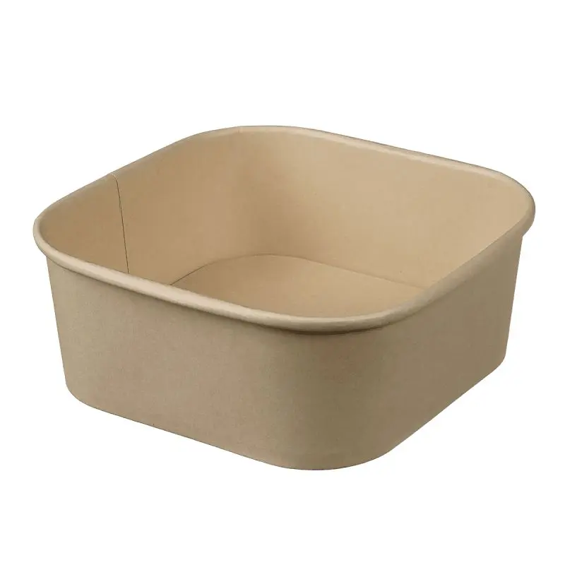 Solia Lingot Bamboo Fiber Container 44 oz / 1300ml, Case 300 Pieces, VF32030c
