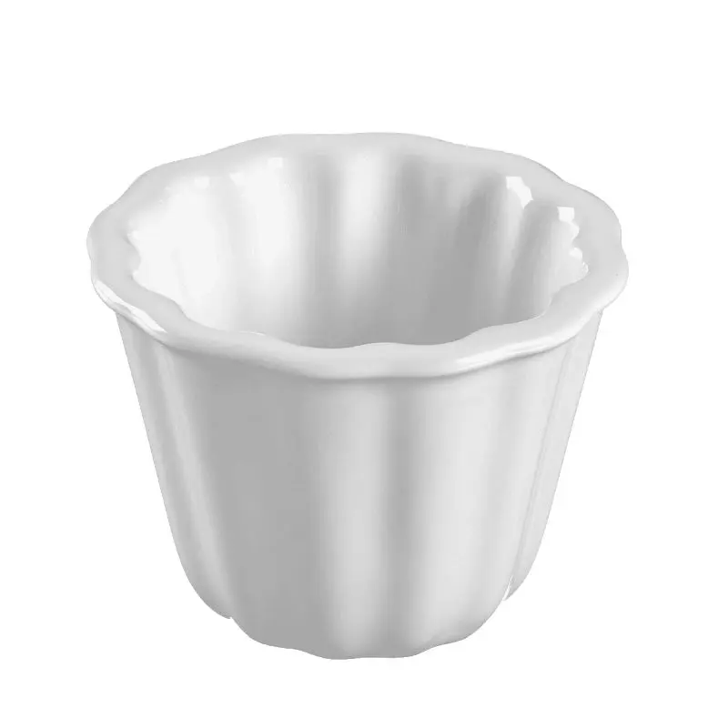 Solia Low-Profile Cannele Mini Dish Ceramic 1.8 oz, Case 144 Pieces, DC57040c