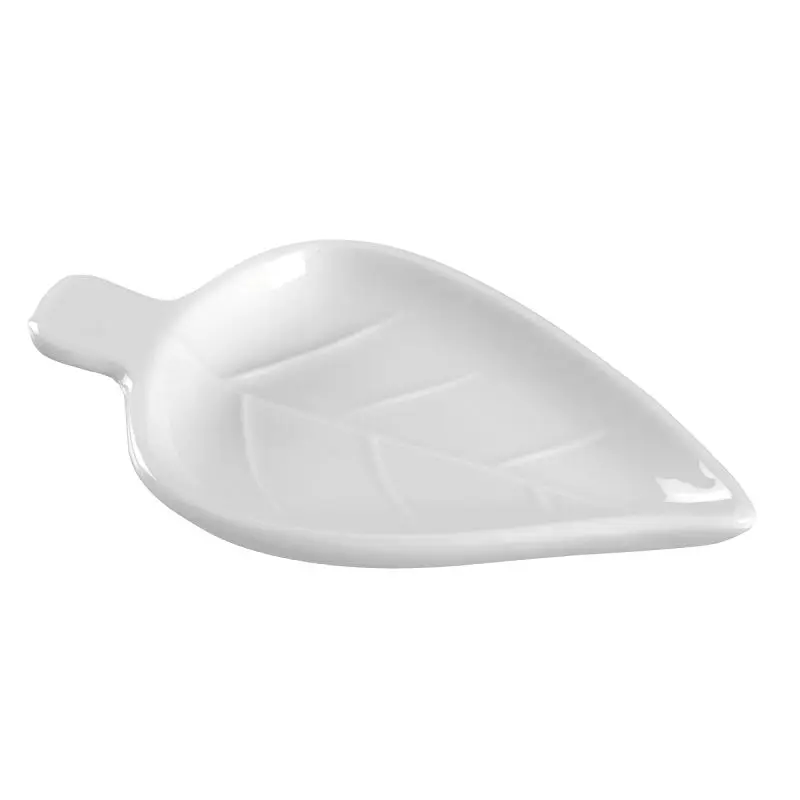 Solia Mini Leaf Dish Ceramic 3.7"x2.4"x0.5", Crate 144 Each, DC57000c
