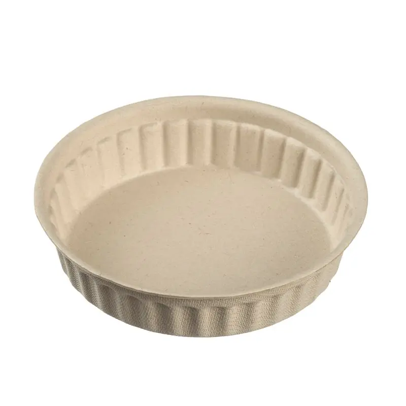 Solia Mini pie Dish Ø4.3", Sugarcane Pulp, Case 600 Units, VO57140c