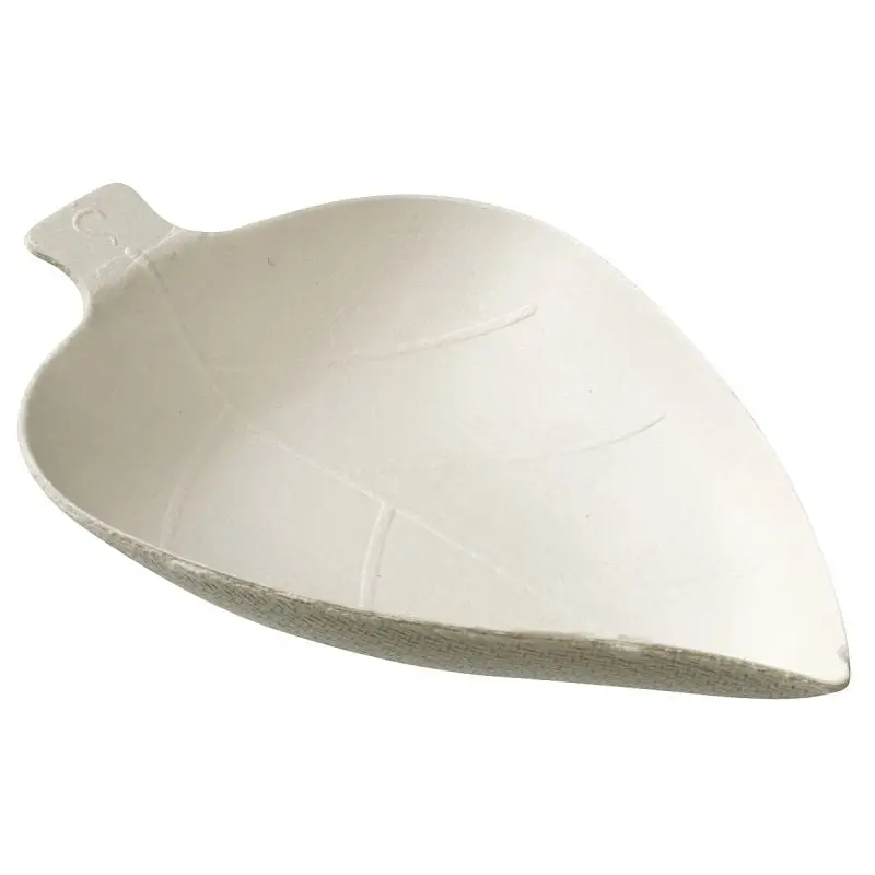 Solia Sugarcane Pulp Leaf 3.6" Mini Dish, Case 200 Each, VO17000c