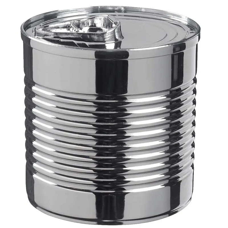 Solia Tin Can Lid 7.4 oz Silver, Case 100 Pieces, PS34525c