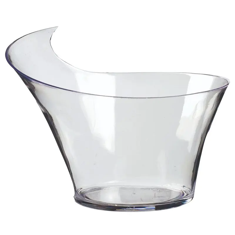 Solia Wave Mini Dish Cup Transparent 80ml-2.7oz, Case 200 Units, GT30500c