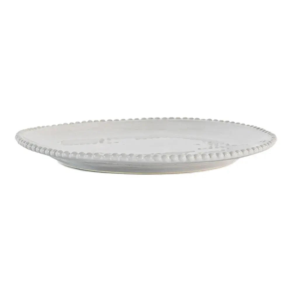 Alon Set 4 Organic Beaded Side Plates - Unadulterated