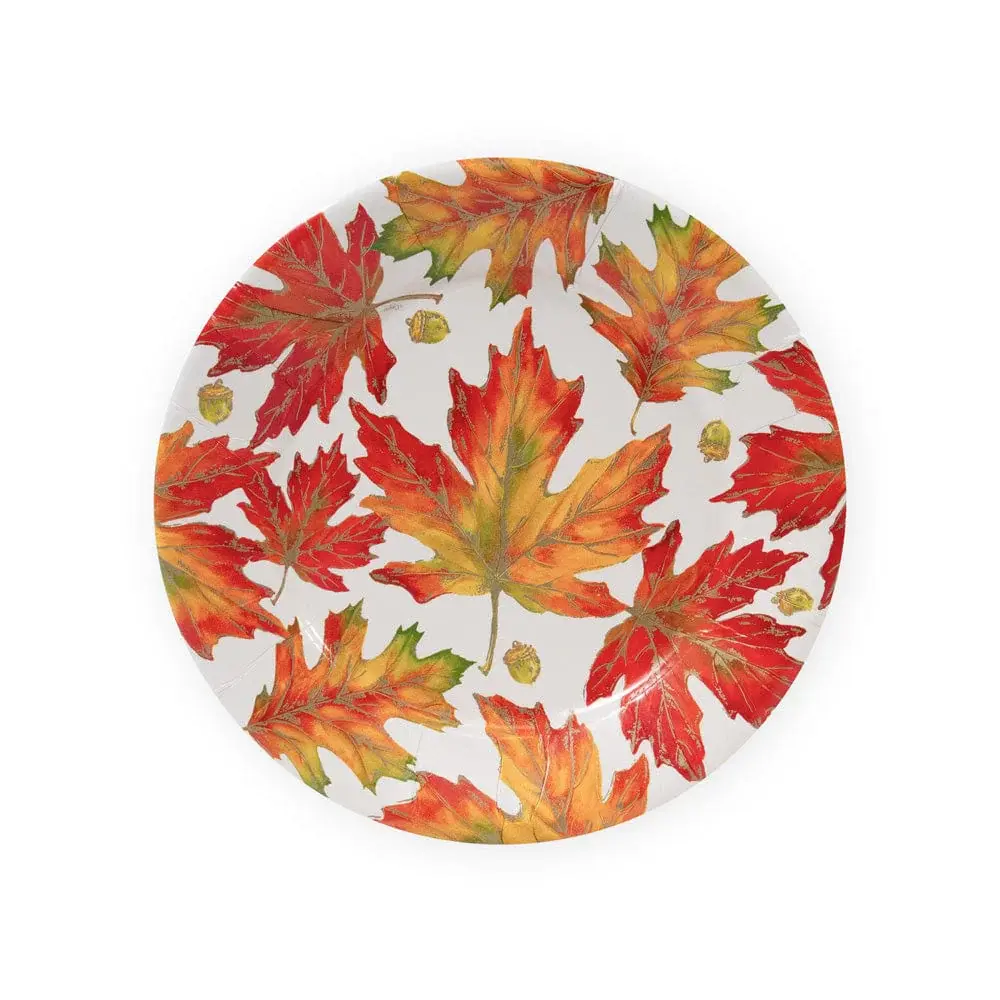 Autumn Hues Pearl Dinner Plates - 8 Per Package