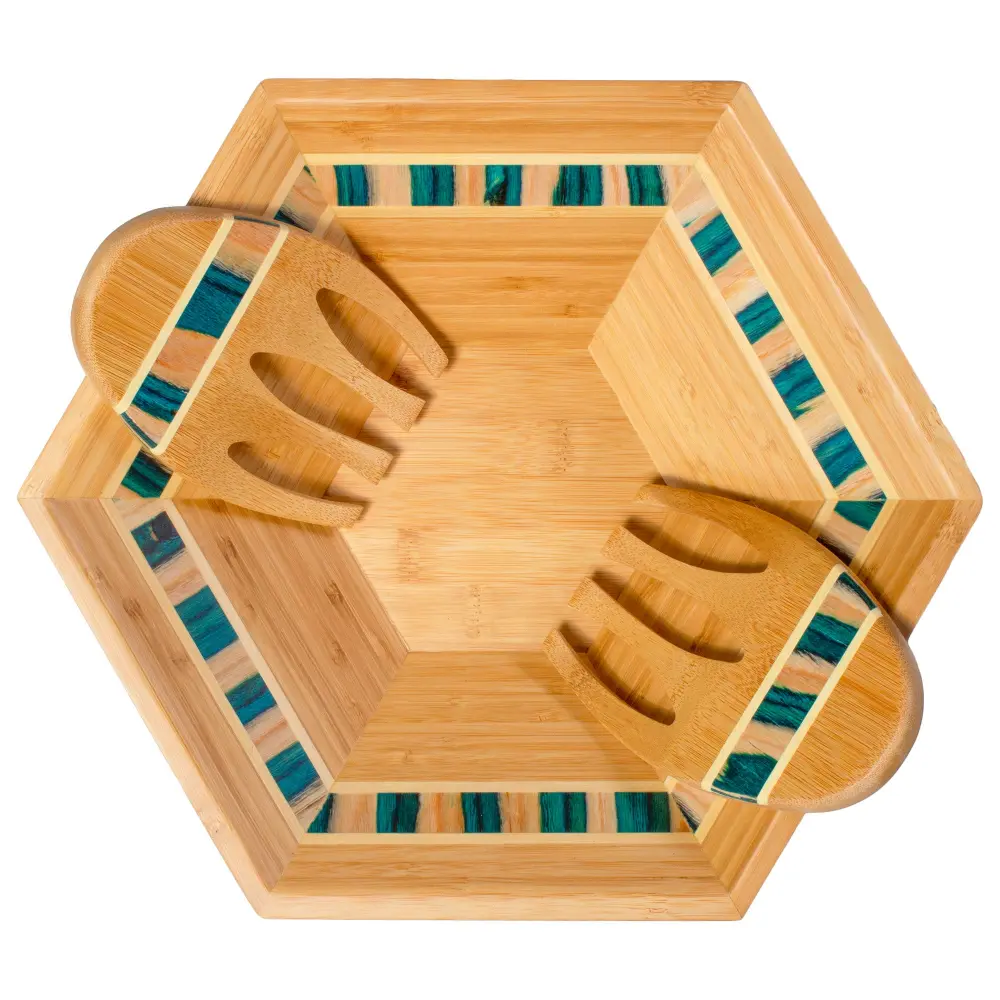 Baltique® Mykonos Collection Salad Bowl Salad Hands