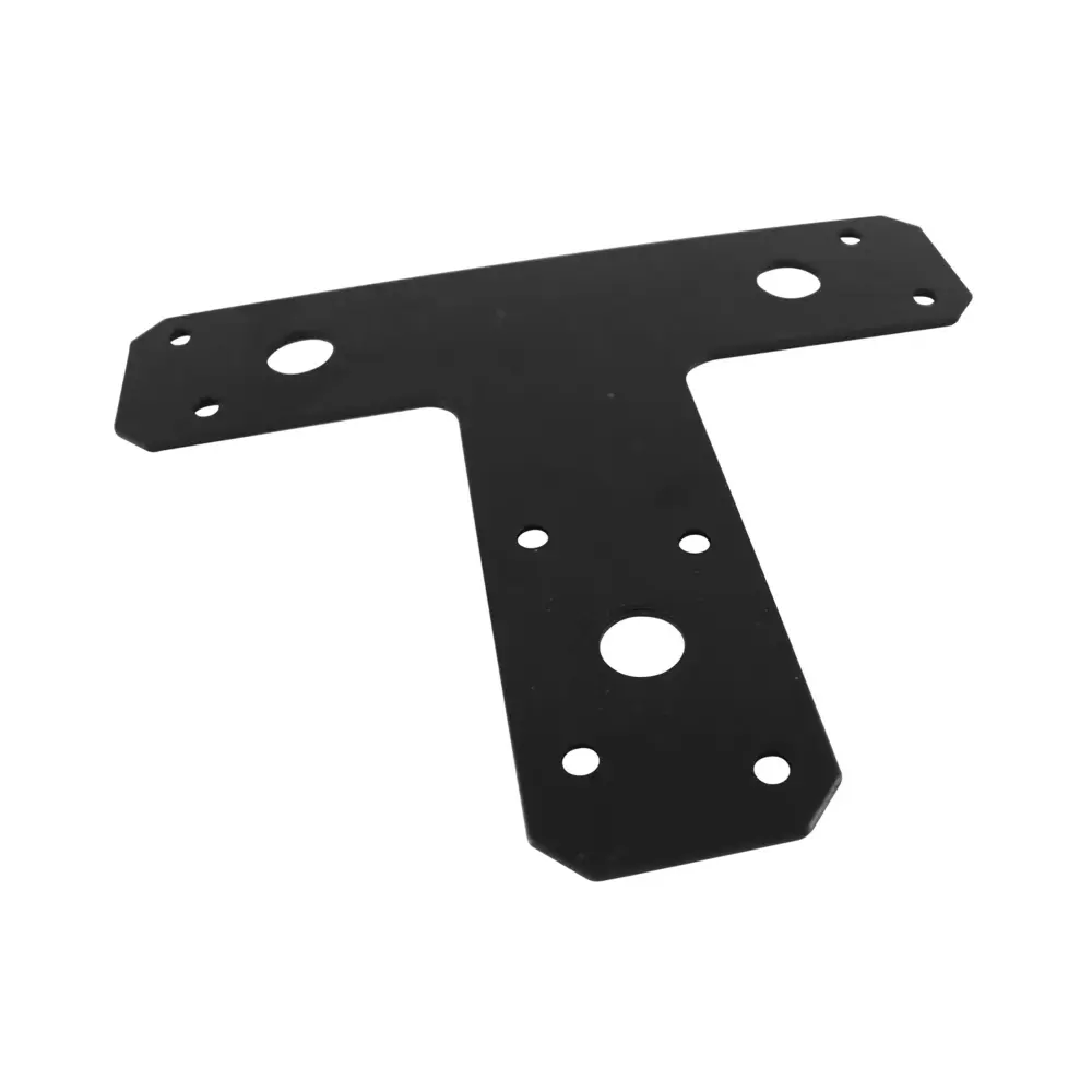 Black T-Shaped Mending Plate, 1-1/2''