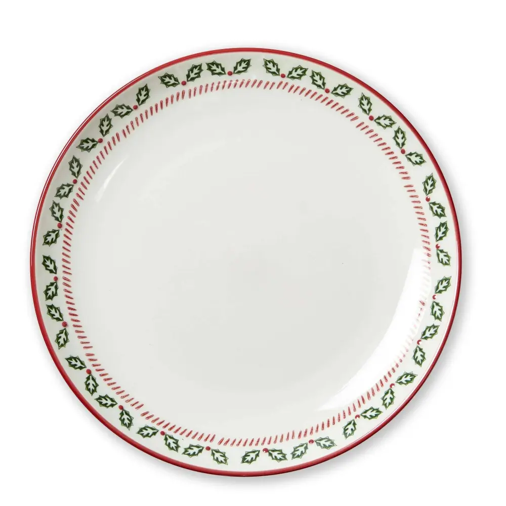 Christmas Tis Season Dinner Plate