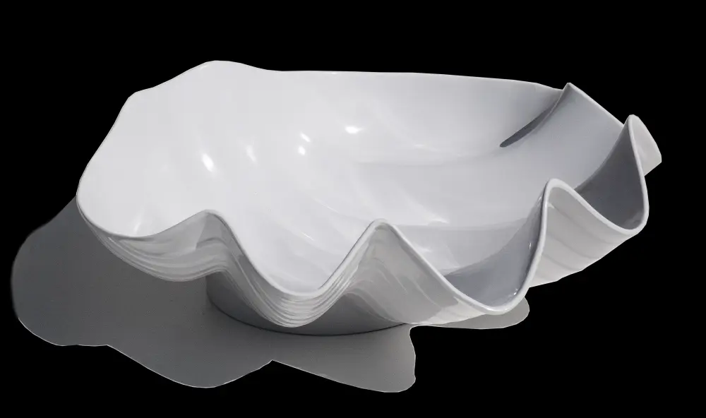Coastal Shell Platter - Chalk