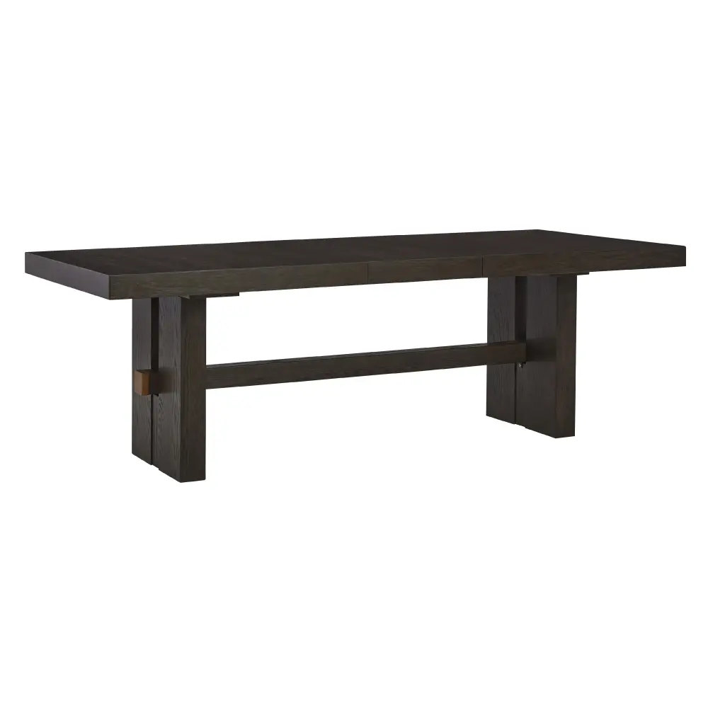 Diamond Modern Furniture Exclusive Design Burkhaus Dining Table Trestle Base D984-45