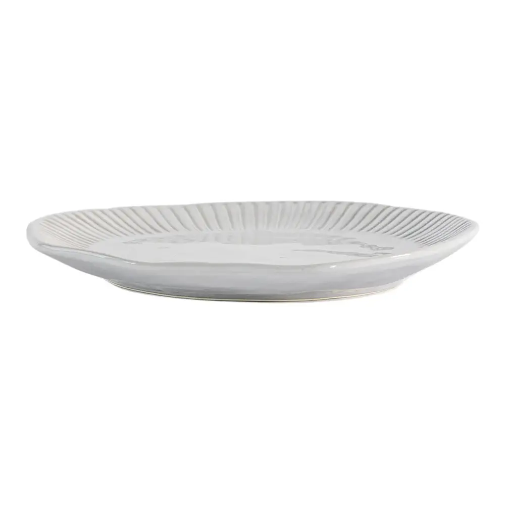 Ellington Set 4 Organic Ridged Side Plates Genuine