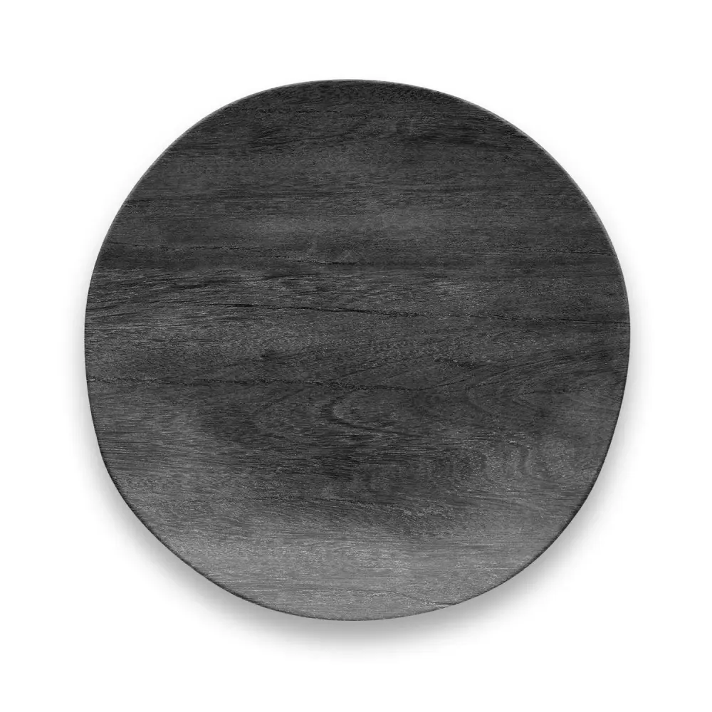 Faux Real Blackened Salad Plate, 8.5"