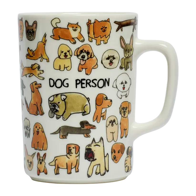 Fishs Eddy Ben Lenovitz - Dog Person Mug (10oz)