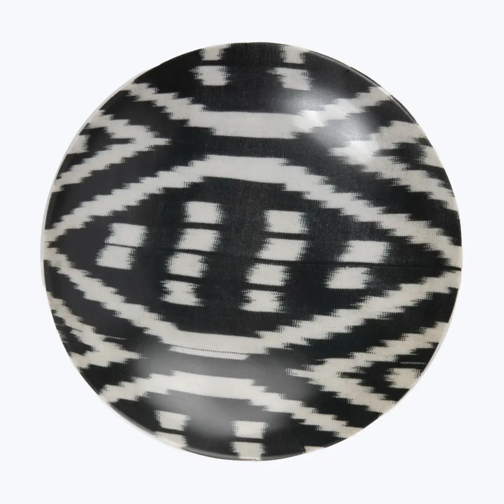 Ikat Porcelain Bowl