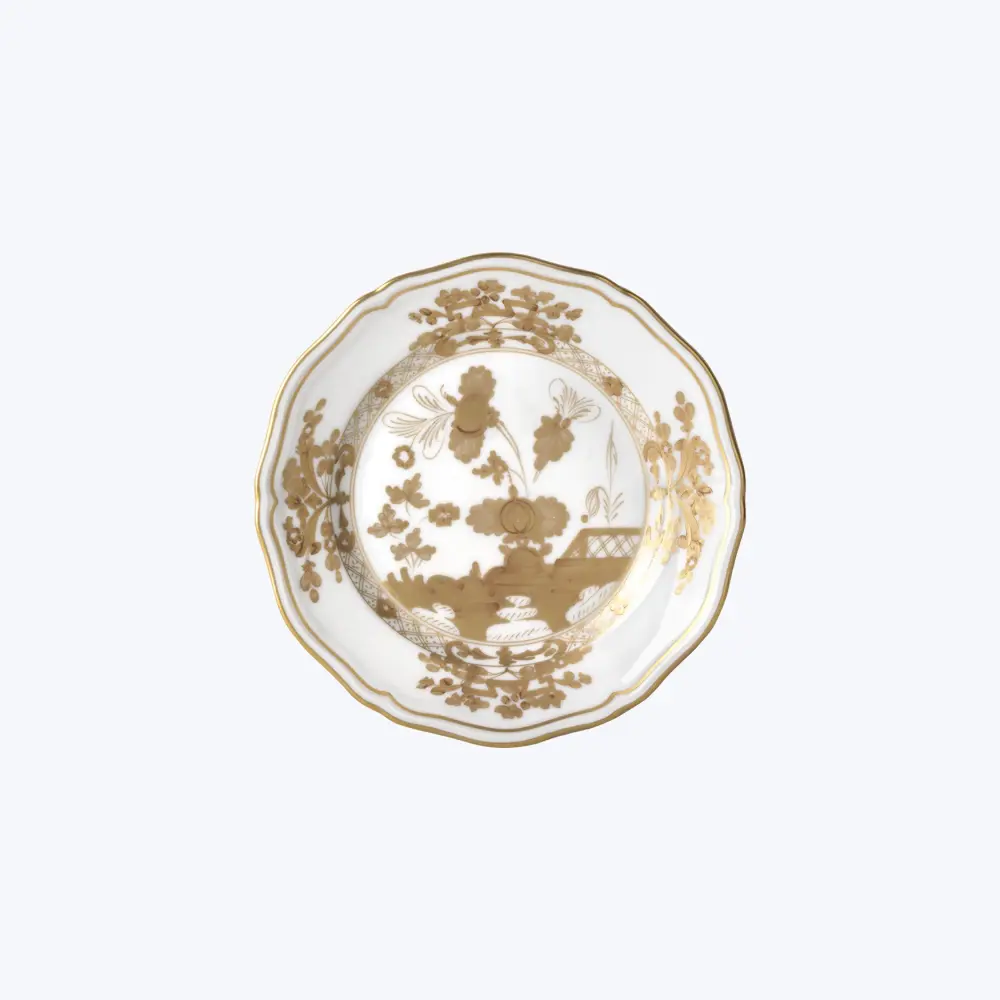Oriente Gold Bread Plate