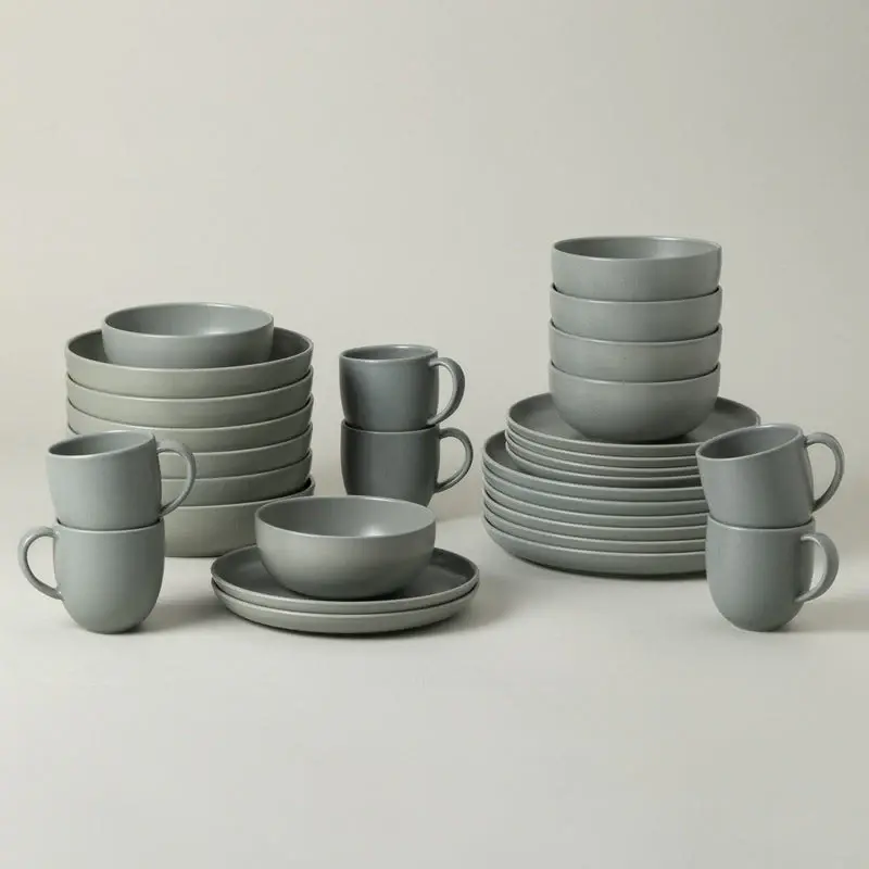 PACIFICA 30-Piece Dinnerware Adjust Mug