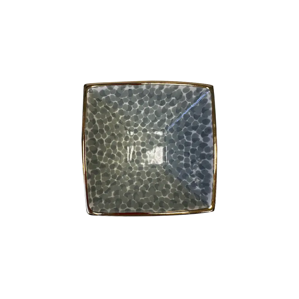 Paul Schneider Medium Square Dappled Mint Bowl