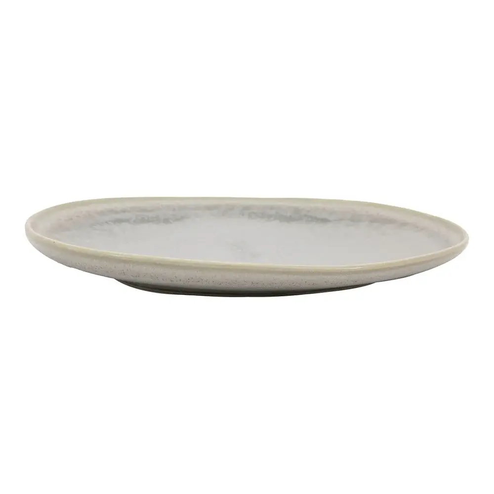 Pebble Glaze Side Plates - Dove Grey (Pack 4)