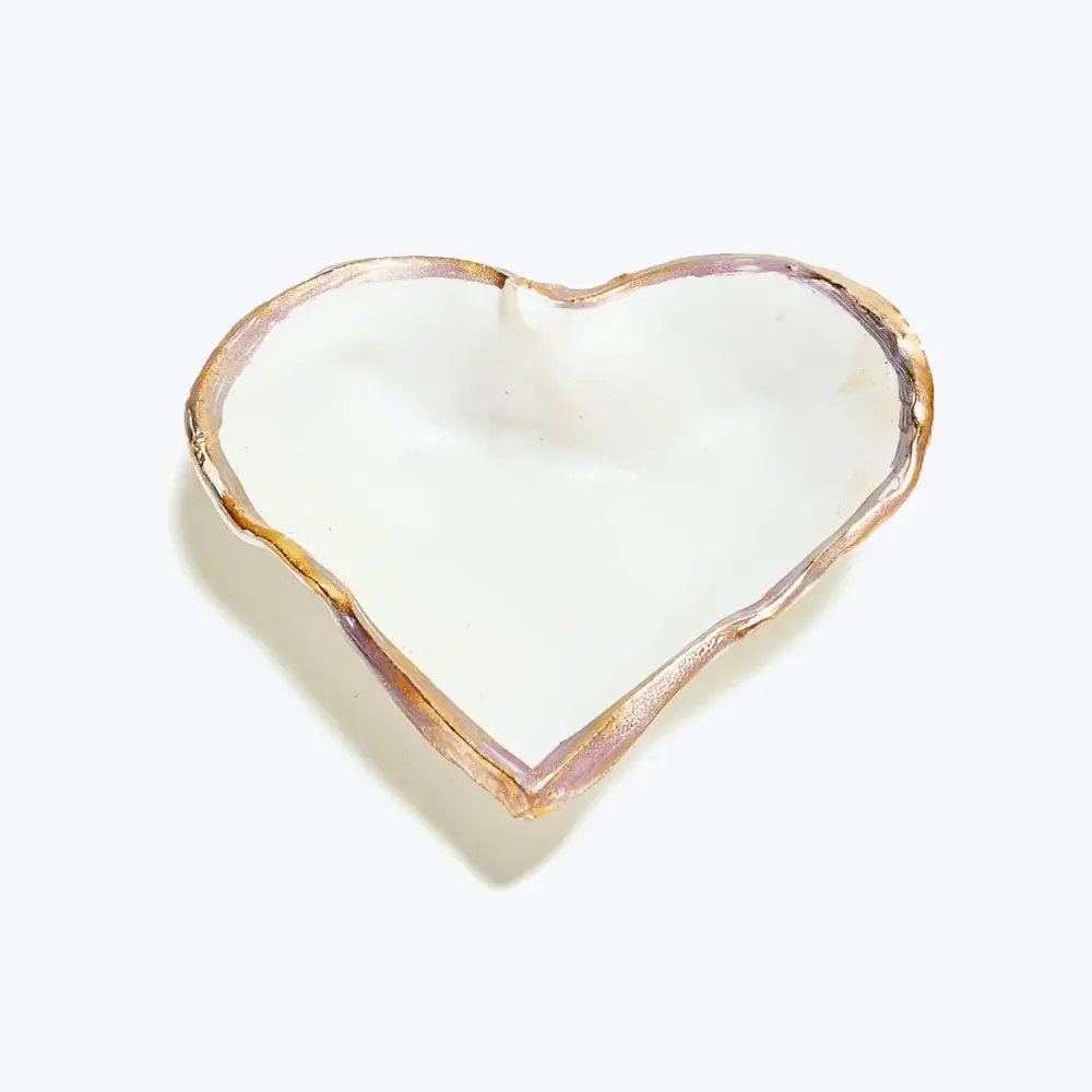 Pure Gold Heart Dish