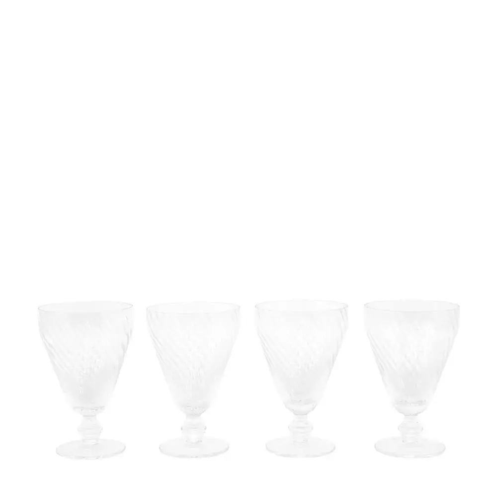 Swirl Set 4 Wine Glass