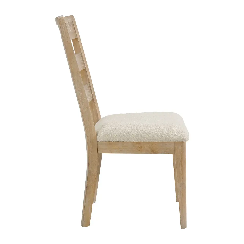 Upholstered Dining Chair adjust 2) - Brown