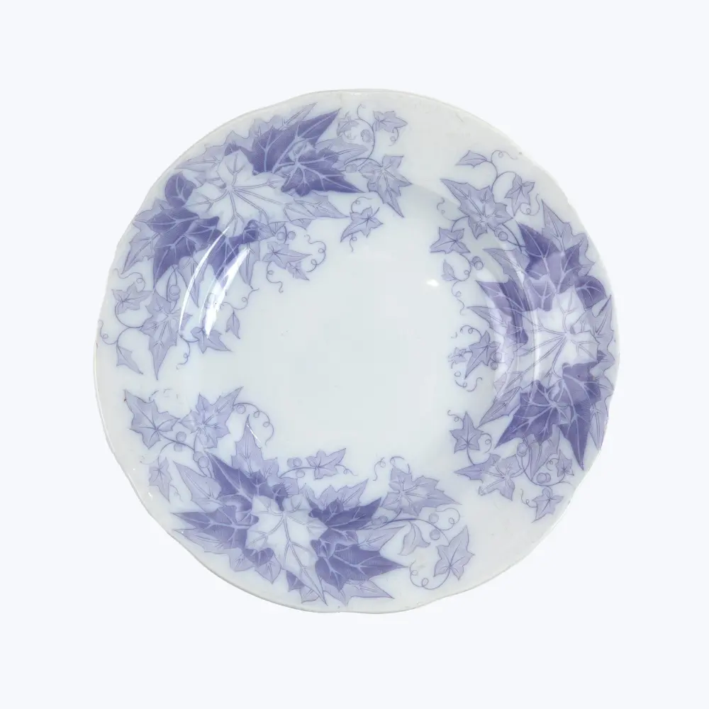 Vintage Porcelain Sau XIX Dinner Plate