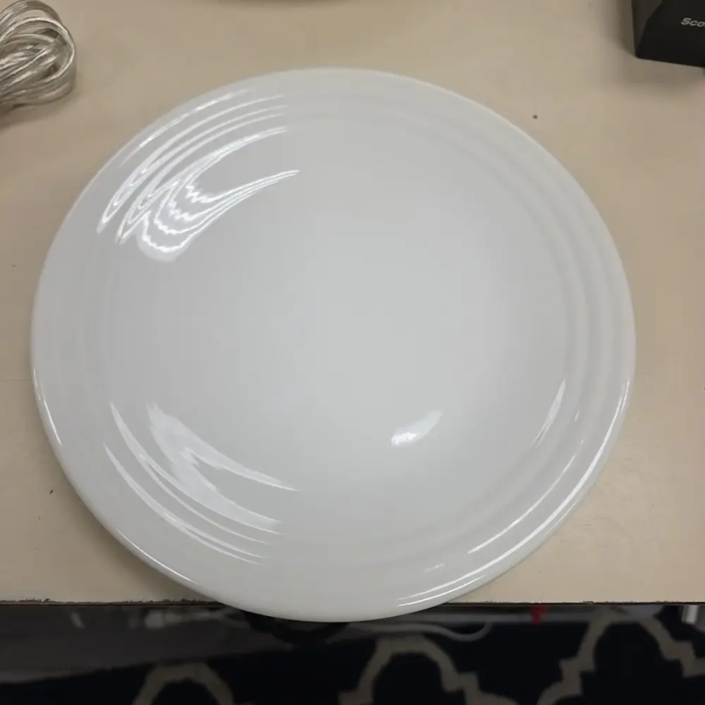 WHITE SALD PLATE