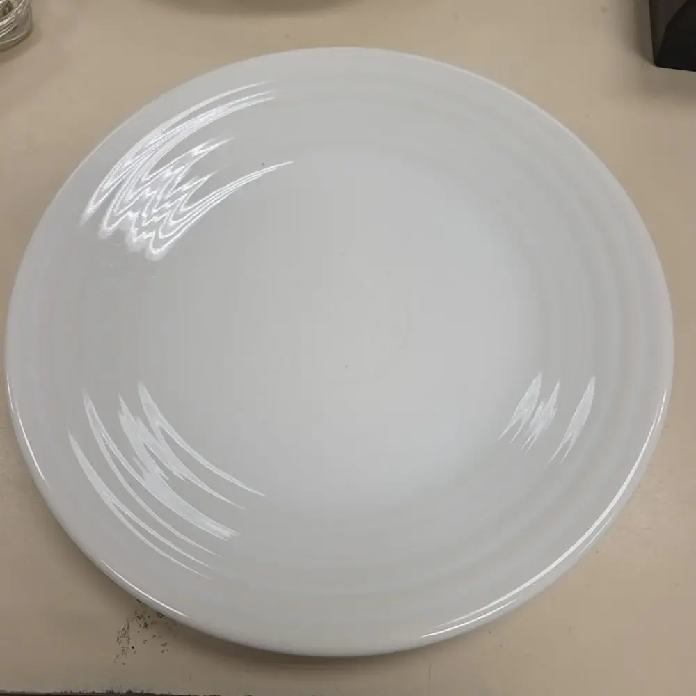 WHITE SALD PLATE