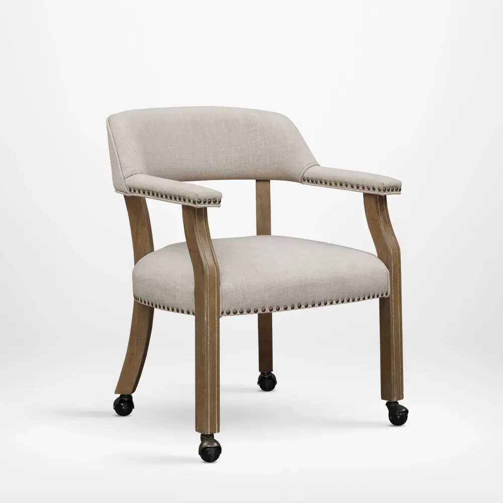 Monroe - Dining And Game Chair - Khaki