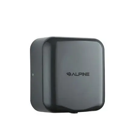 Alpine Fade-Resistant Hemlock High Speed, Commercial Hand Dryer, Gunmetal, 120V, ALP400-10-GRY