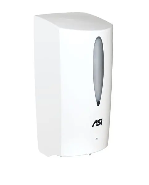 ASI Auto Dispenser - Liquid, Soap and Gel Hand Sanitizer, Battery, ABS Plastic, 28 oz., Surface or Stand Mounted, 10-0361