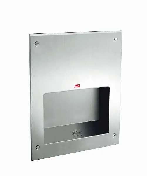 ASI Extended-Life SAFE-Dri Automatic High-Speed Hand Dryer, (208-240V), Recessed, ADA Compliant, 10-0198-MH-2