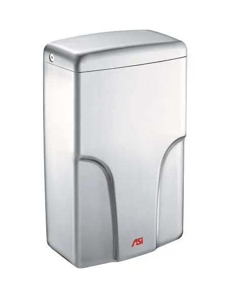 ASI Fast TURBO-Pro Automatic High Speed Hand Dryer, HEPA Filter, ADA Compliant, (120V), Satin Stainless Steel, 10-0196-1-93