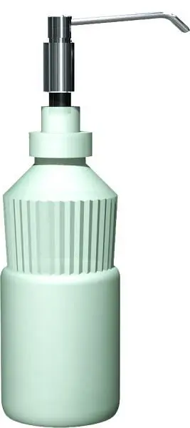 ASI Manual Soap Dispenser, Foam, 6" Spout, Stainless Steel, 34 oz., Vanity Mounted, 10-0336-D