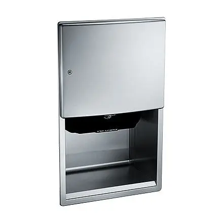 ASI OSHA-Compliant Roval Auto Paper Towel Dispenser - Roll - (110-240V) - Recessed, 10-204523AC