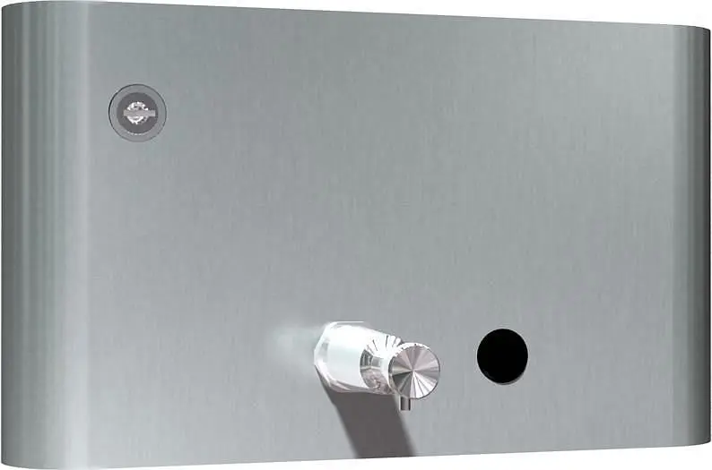 ASI Profile Gatherion Liquid Soap Dispenser - Recessed, 10-9326