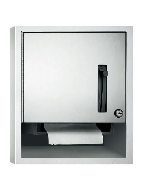 ASI Reel Paper Towel Dispenser - Semi-Recessed, 10-04523-6