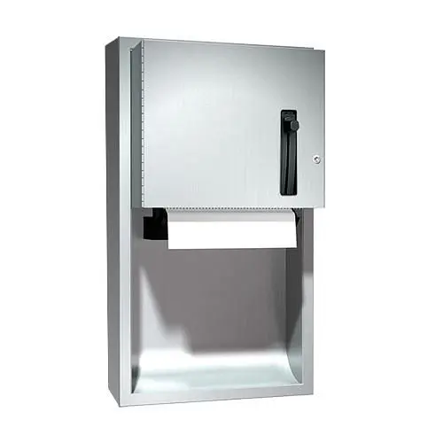 ASI Roll Paper Towel Dispenser, 30-1/2" Height - Surface Mounted, 10-045224-9