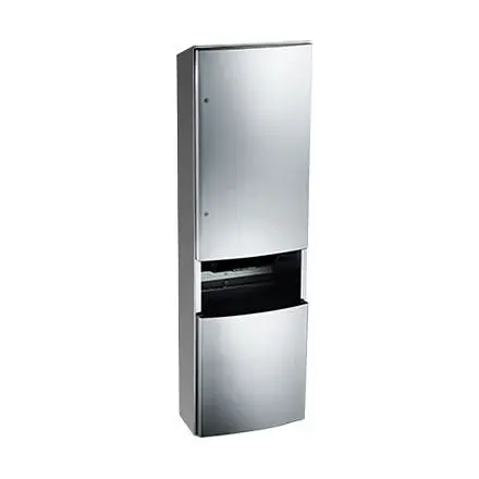 ASI Roval Auto Coil Paper Towel Dispenser - 13.5 gal. Removable Waste Receptacle - 110-240V - Surface Mounted, 10-2046921AC-9