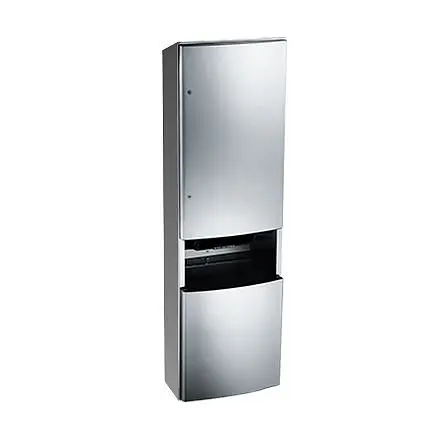 ASI Roval Auto Reel Paper Towel Dispenser - 13.5 gal. Removable Waste Receptacle - Battery - Surface Mounted, 10-2046921A-9