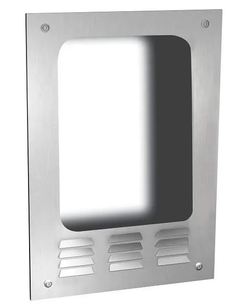 ASI Rugged ADA Compliance Kit Semi-Recessing TURBO-Dri - 93 Satin Stainless Spring Steel, 10-0119-93
