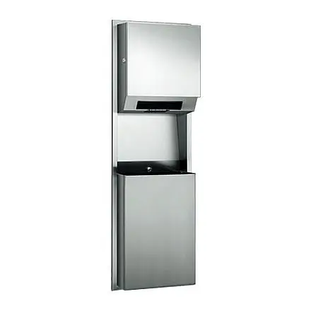 ASI Simplicity Auto Paper Towel Dispenser & Waste Receptacle - Coil - (110-240V) - 12 gal. - Recessed, 10-646924AC