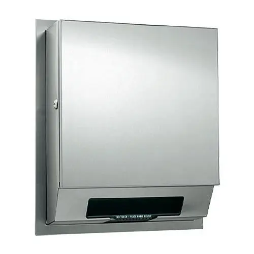 ASI Simplicity Gatherion Automatic Reel Towel Dispenser, Battery Operated, Semi-Recessed NEW, 10-68523A-4