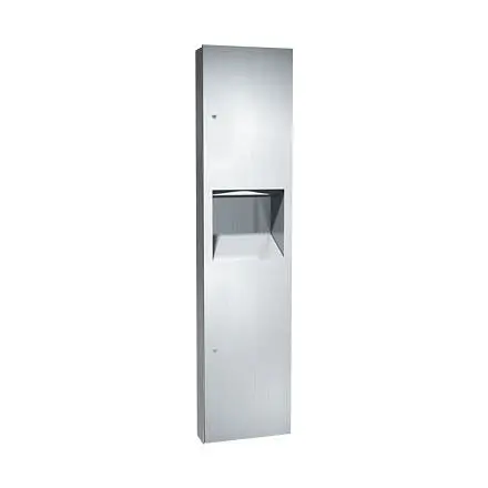 ASI Simplicity Gatherion Paper Towel Dispenser & Waste Receptacle - Semi-Recessed, 10-64676-2