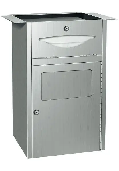 ASI Sleek Under Vanity Paper Towel Dispenser and Waste Receptacle - 10 gal., 10-4004