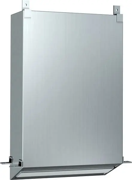 ASI Traditional Paper Towel Dispenser - Multi, C-Fold - Recessed Behind Mirror, 10-0439