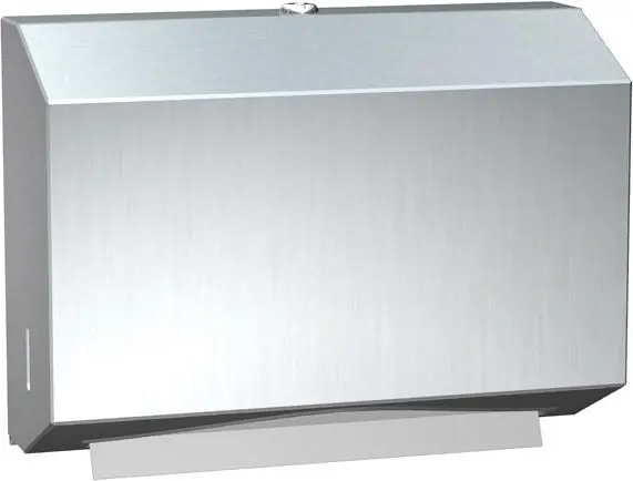 ASI Traditional, Paper Towel Dispenser, Petite Multi, C-Fold, Surface Mounted, 10-0215